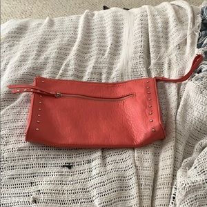 Pink/peach handbag purse
